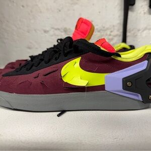 Acronym X Nike Men's Blazer Low Night Maroon